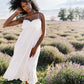 Clara Bow Solid Maxi Dress