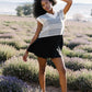 Florence Thin Stripe Knit Pullover Vest