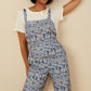 Jump Into Style Textured Floral Jumpsuit