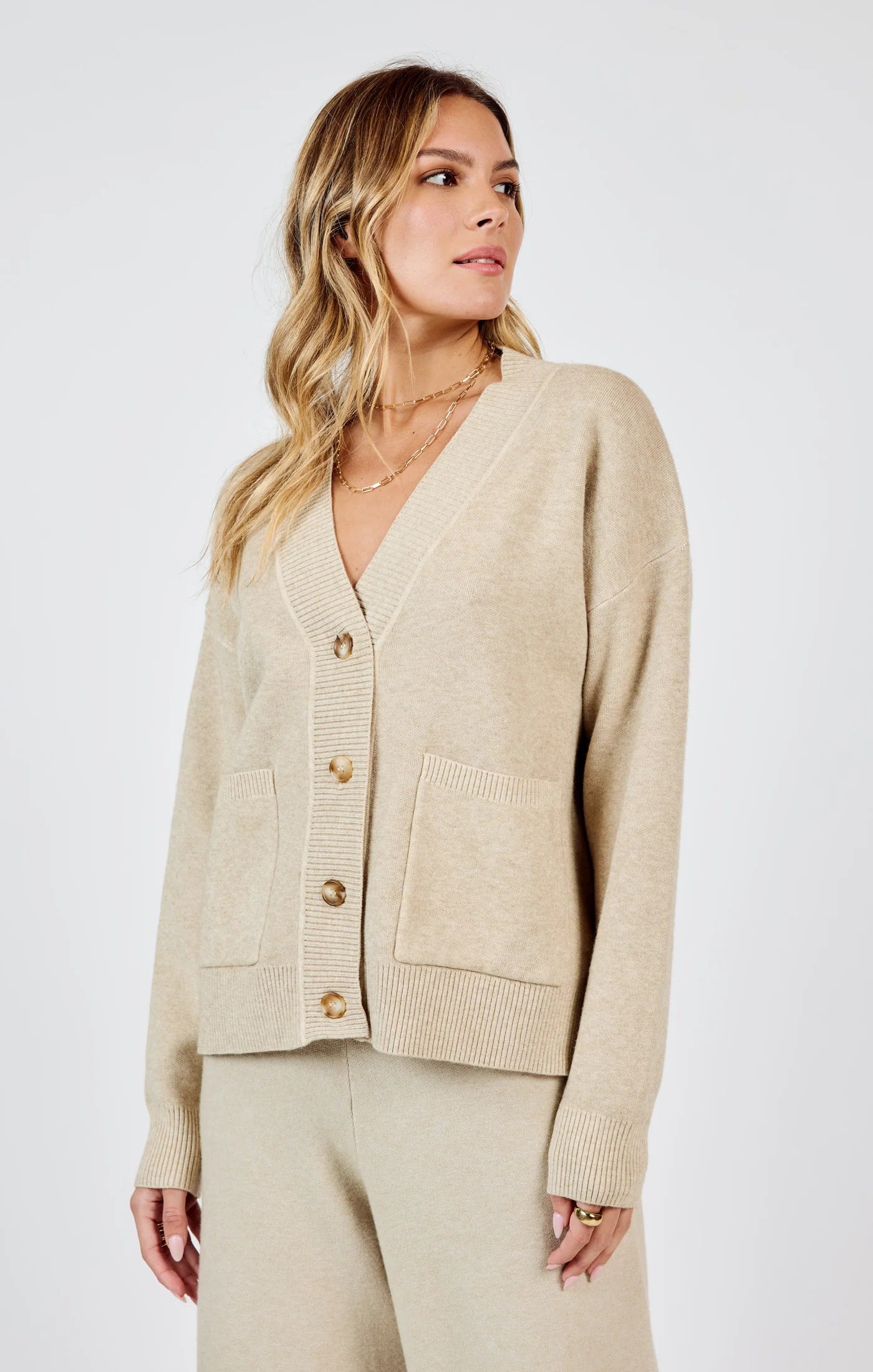 Celia Button Front Cardigan