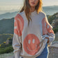 Beach Nights Smiley Face Sweater