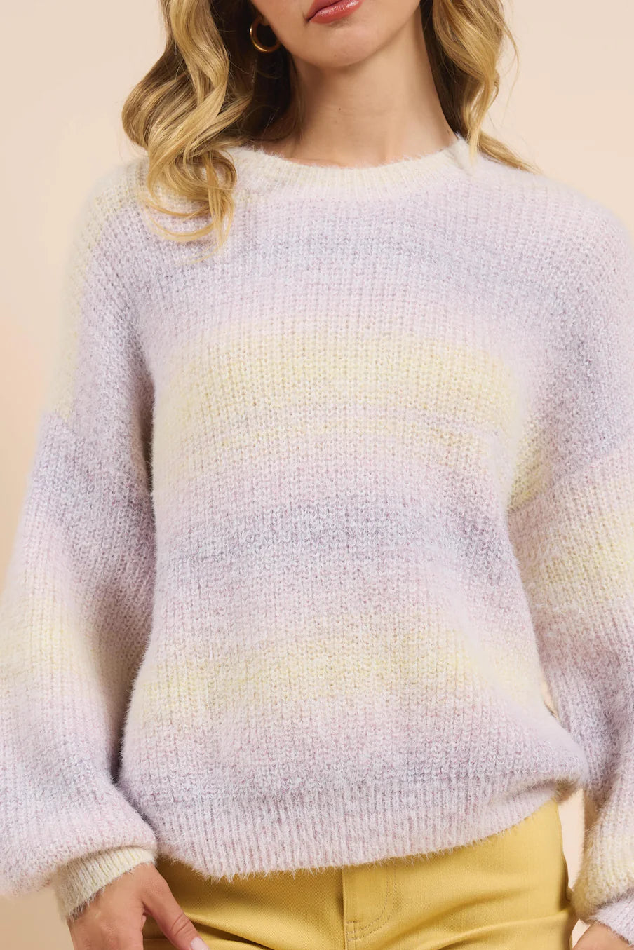 Afterglow Ombre Knit Sweater