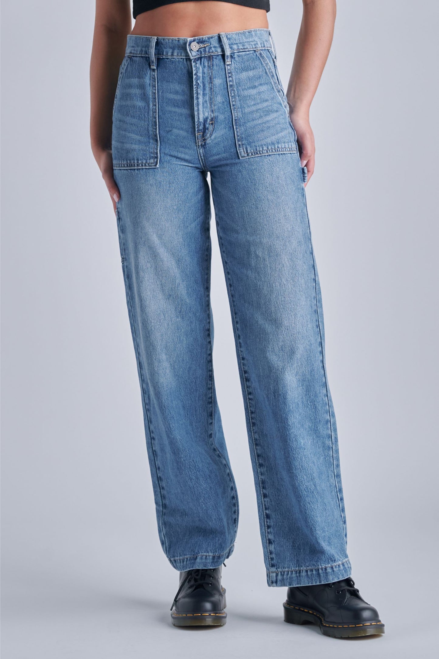 Allie Carpenter Wide Leg Dad Jeans