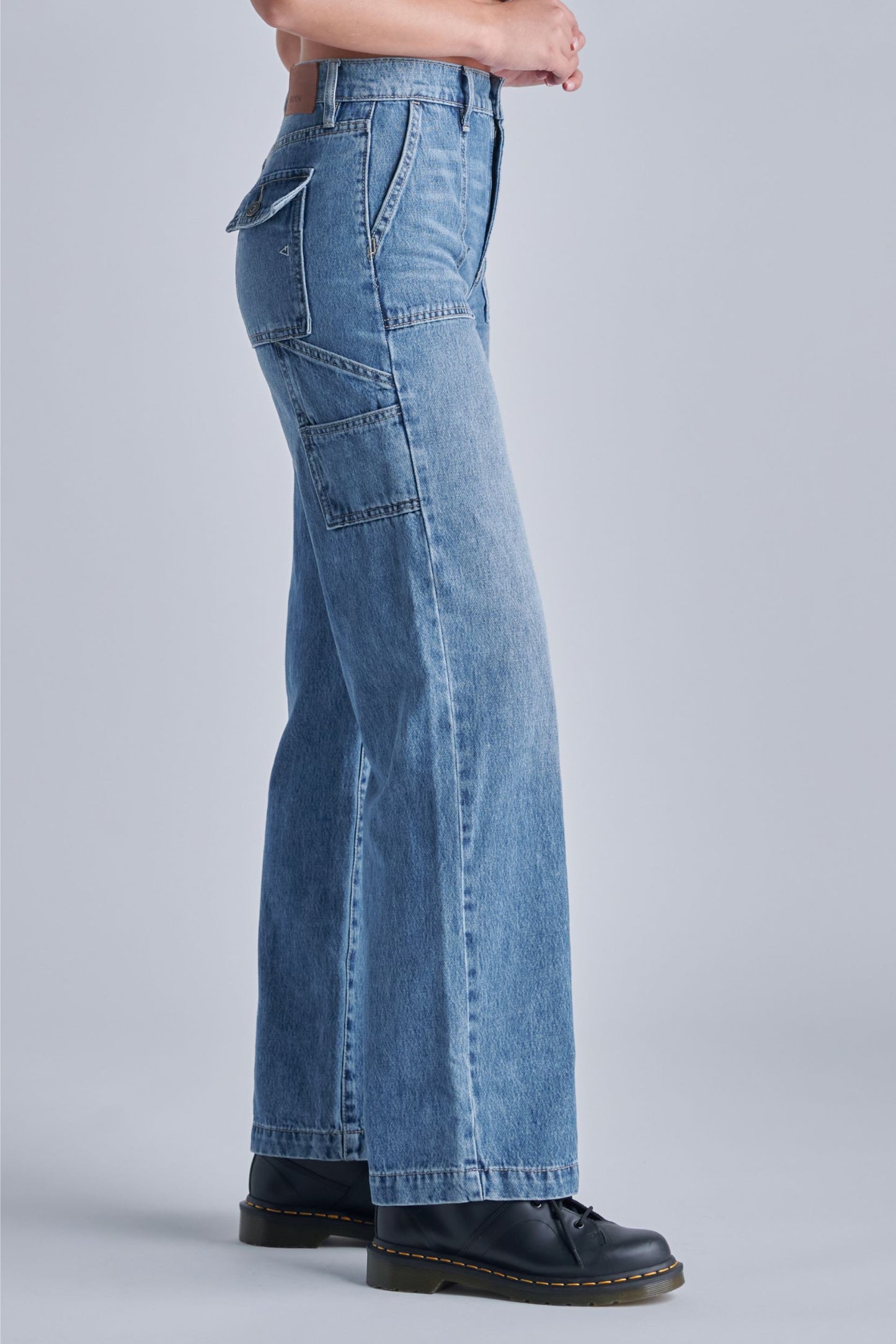 Allie Carpenter Wide Leg Dad Jeans