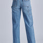 Allie Carpenter Wide Leg Dad Jeans