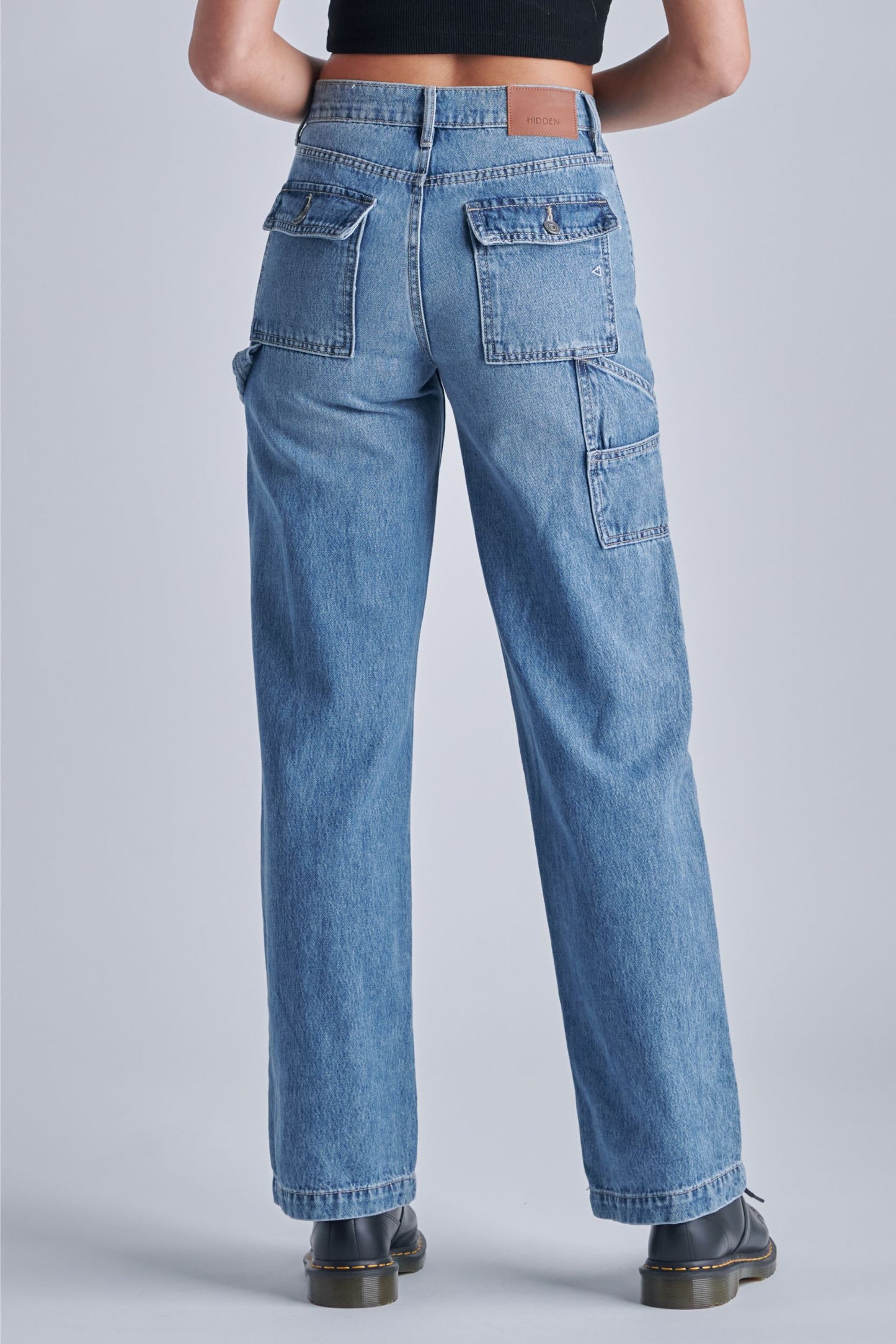 Allie Carpenter Wide Leg Dad Jeans