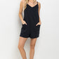 Call Me Maybe Raw Edge Romper