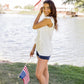 Berlin Rib Knit Ruffle Sleeve Top