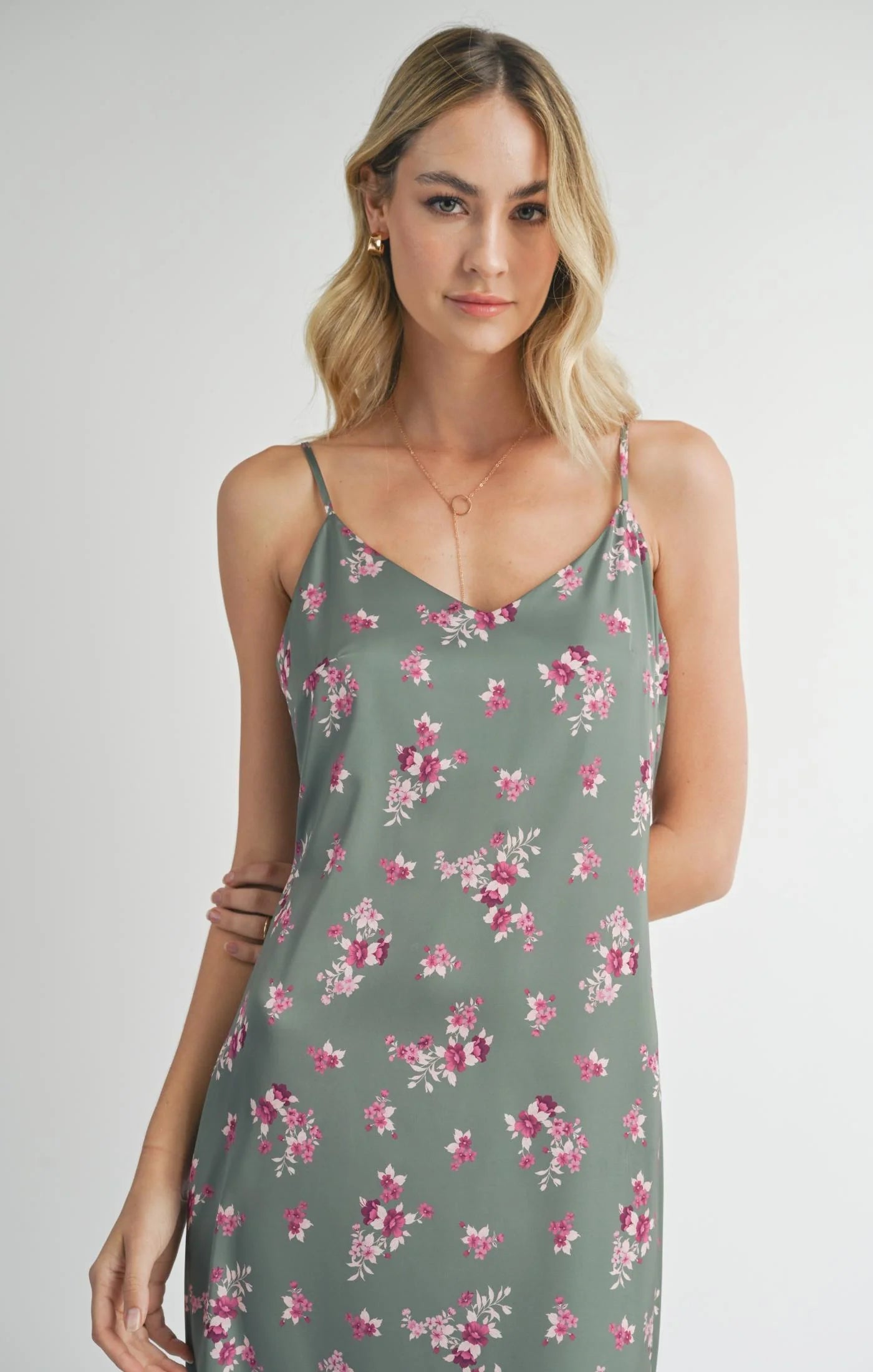 Mallory V-Neck Slip Dress