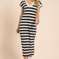 Newport Striped Midi Dress