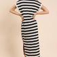 Newport Striped Midi Dress