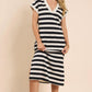 Newport Striped Midi Dress