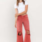 Cam Red Vintage High rise Denim