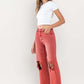 Cam Red Vintage High rise Denim