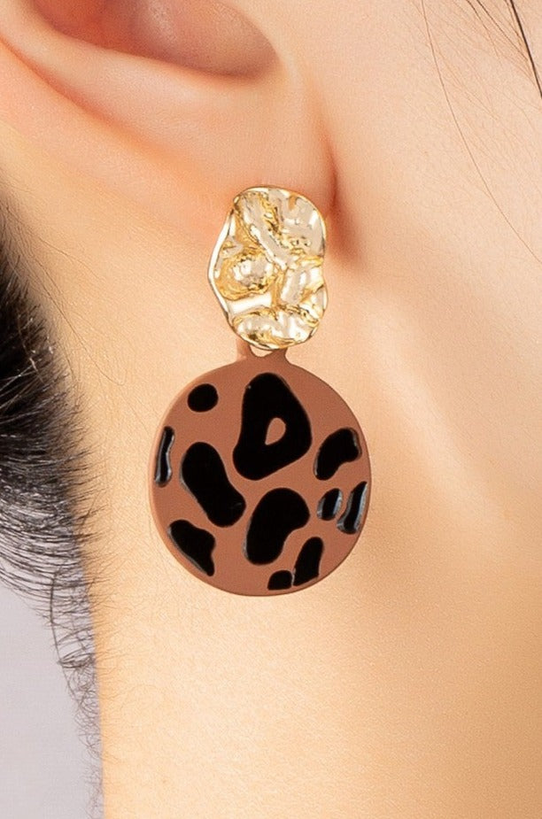 Sense of Style Leopard Earrings