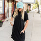 On The Go T-Shirt Dress