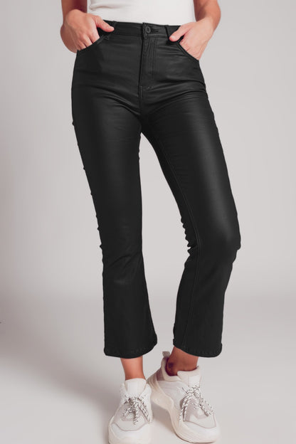 TRENDY MOMENT FAUX LEATHER PANTS