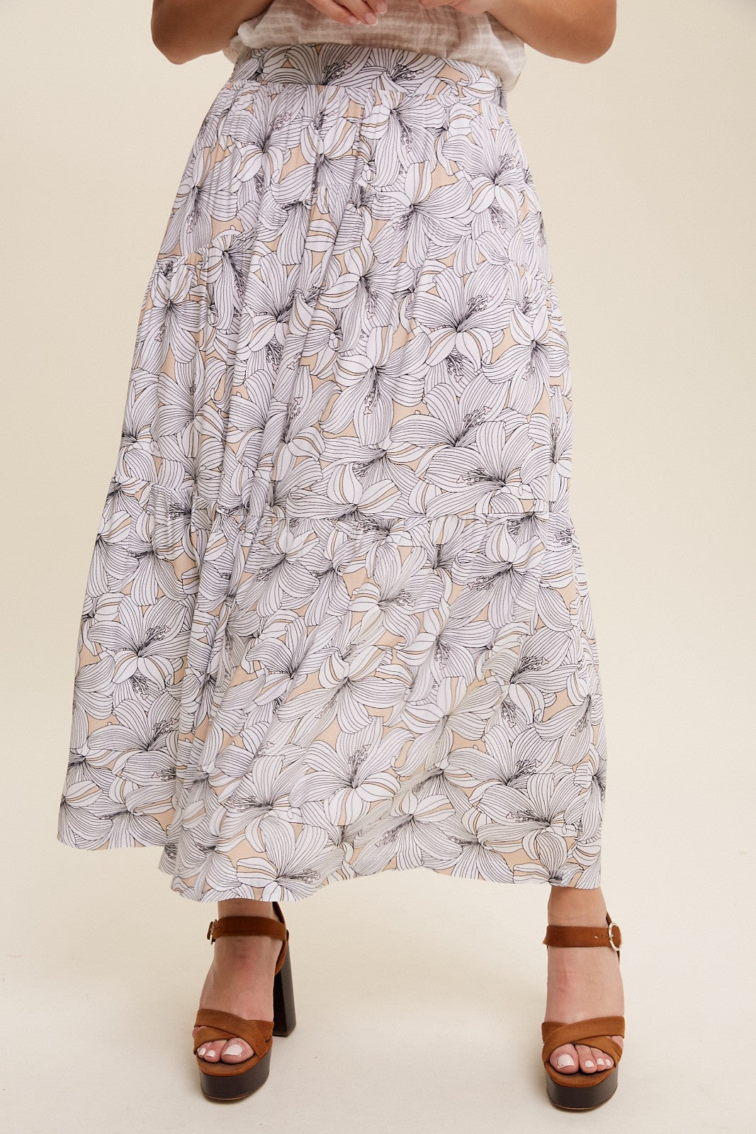 Petal Power Maxi Skirt