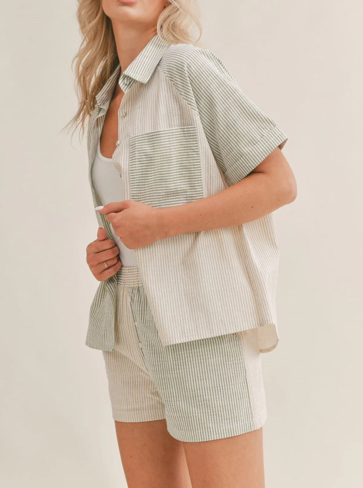 SCENIC DRIVE BUTTON UP TOP