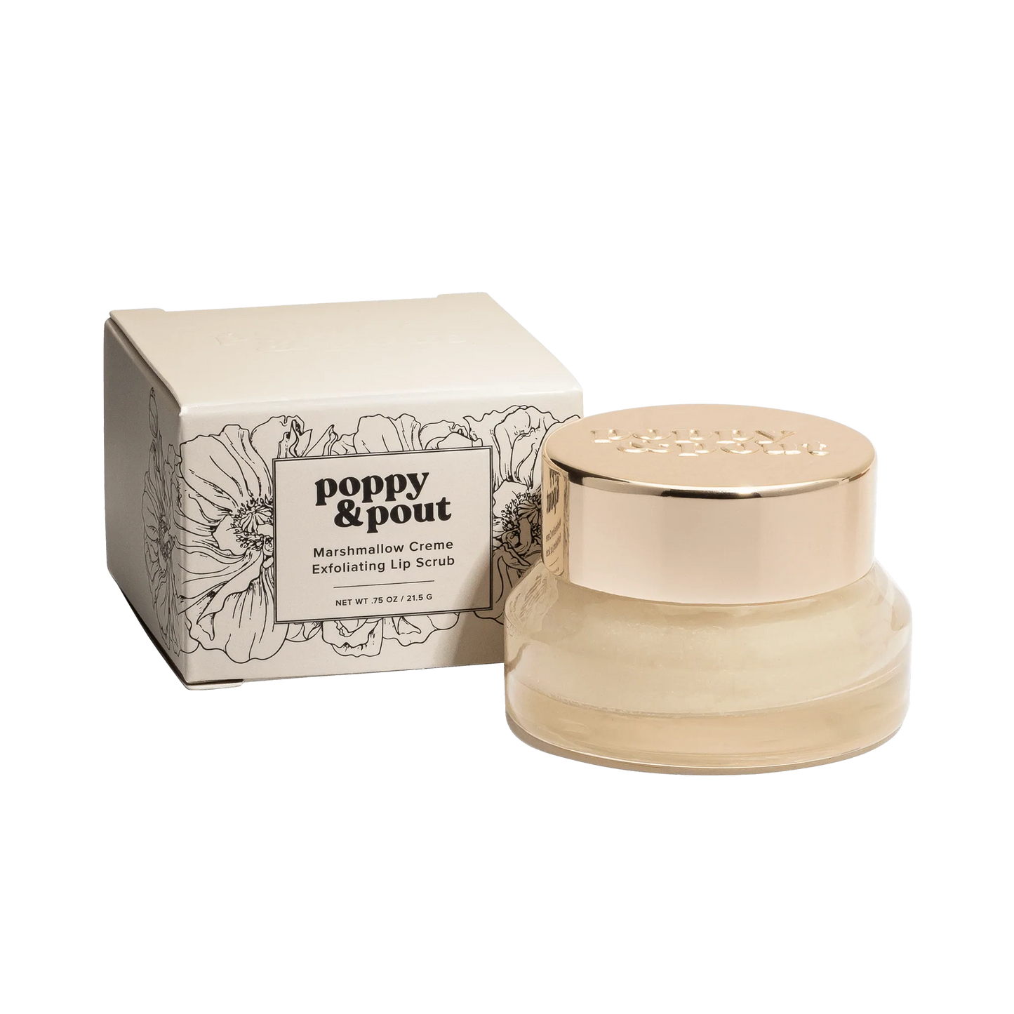 POPPY AND POUT LIP SCRUB