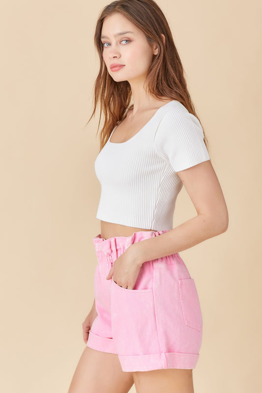 BASICALLY THE BEST RIBBED TOP