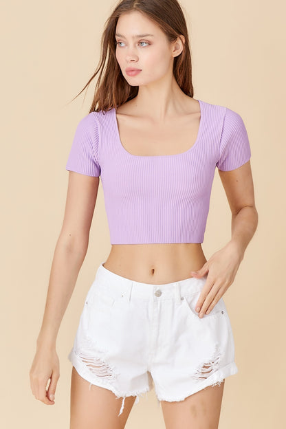 BASICALLY THE BEST RIBBED TOP