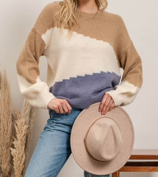 Double This Asymmetrical Sweater