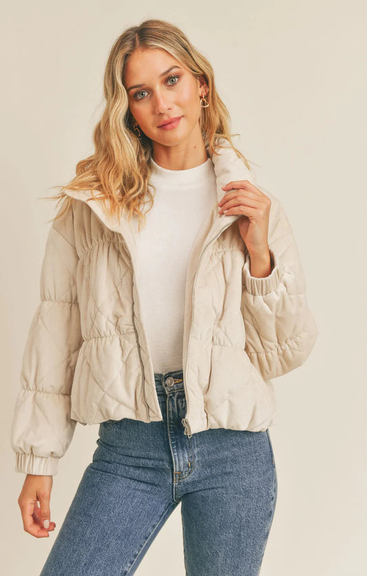 COSMIC QUILTED COAT