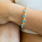 Goldie Locks Smiley Bracelet