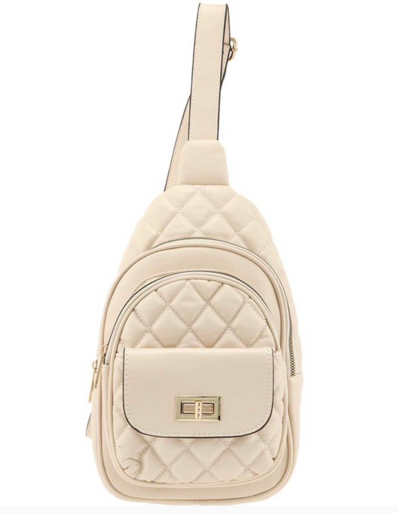 Diamond in my Pocket Quilted Sling Bag