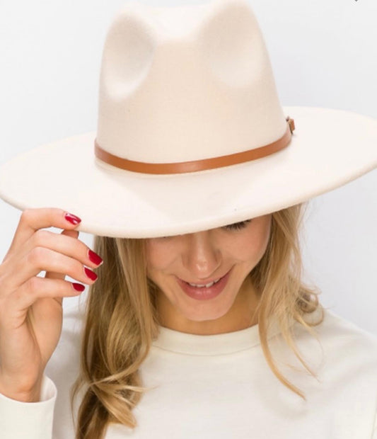 Wanderlust Wide Brim Panama Hat