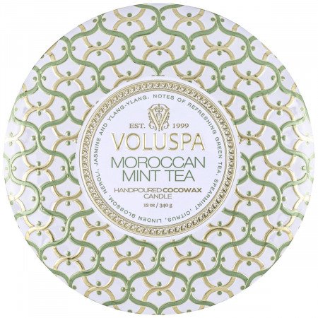 Voluspa Moroccan Mint Tea Candle