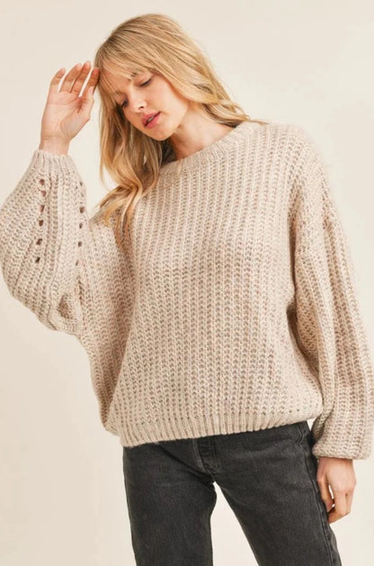 Silverwood Pullover Knit Sweater