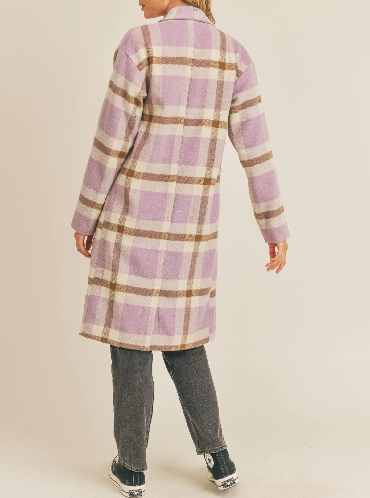 SUNDANCE PLAID COAT