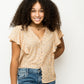 New Blossoms Ruffle Sleeve Top